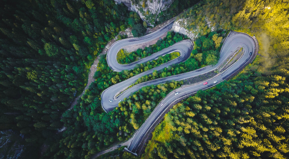 carretera verde